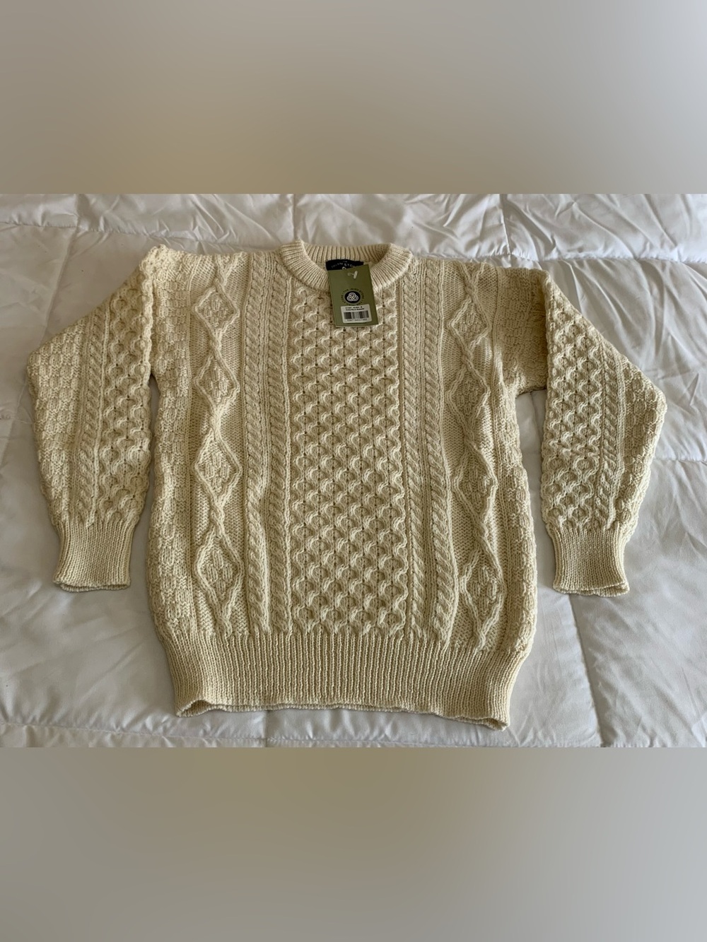 New The Irish Store Crew Neck Sweater Size S